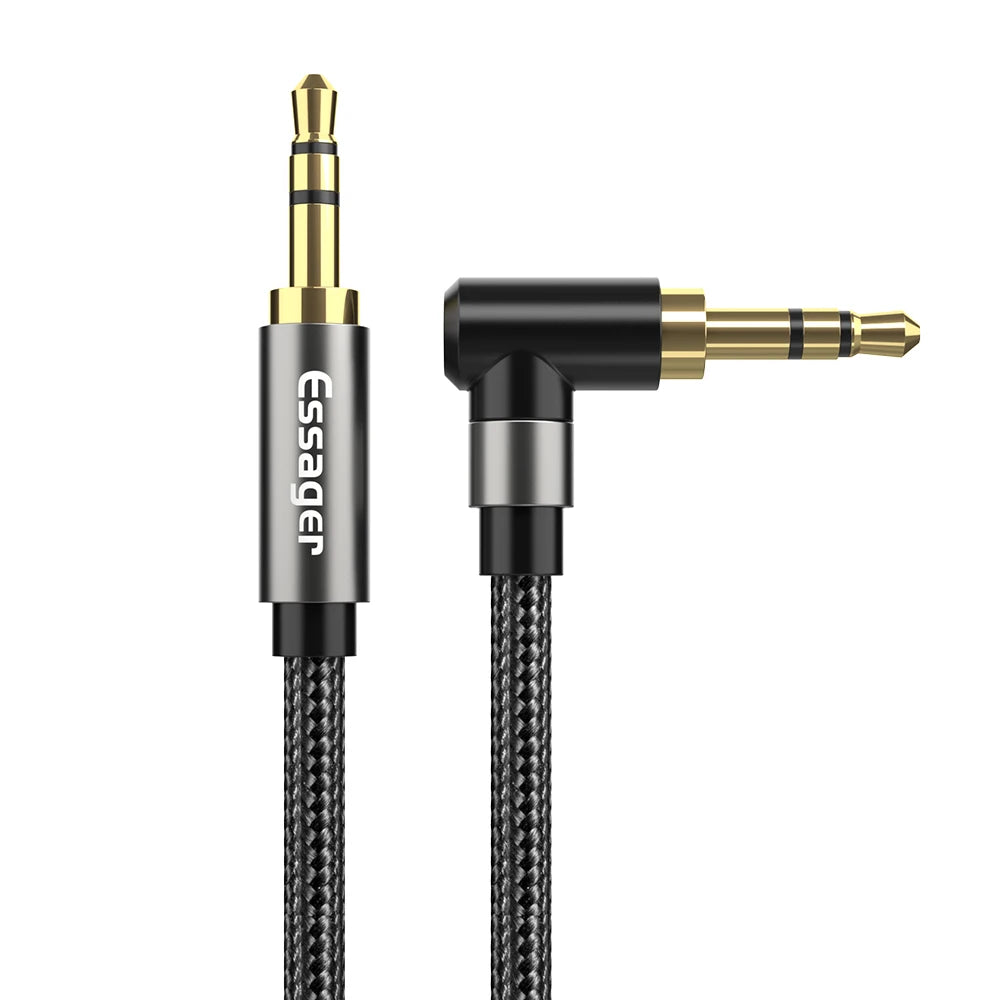 Cable Auxiliar 3.5 mm para Auto y Audio
