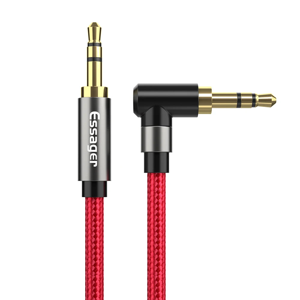 Cable Auxiliar 3.5 mm para Auto y Audio