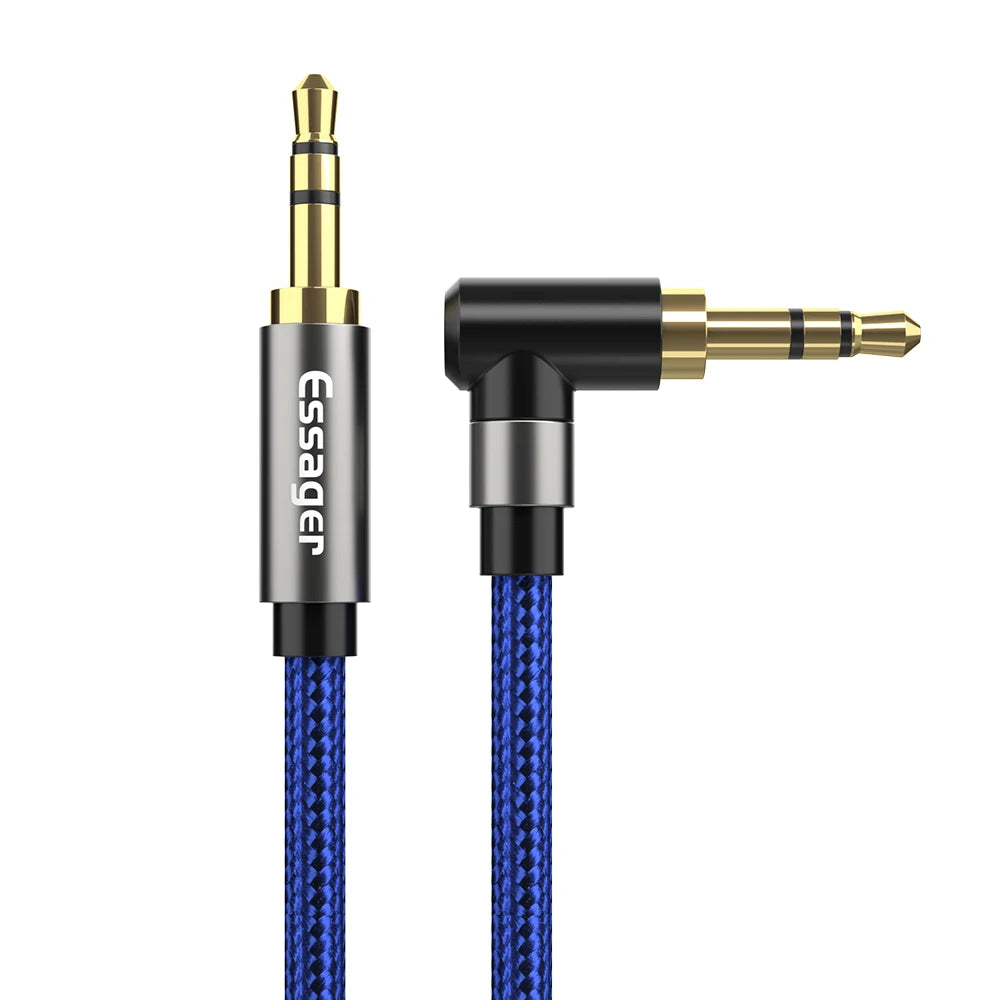 Cable Auxiliar 3.5 mm para Auto y Audio