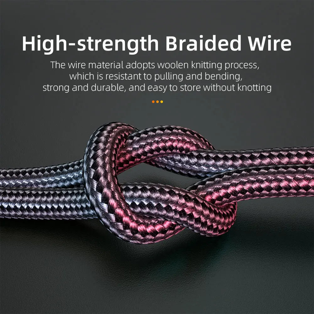 Cable Auxiliar 3.5 mm para Auto y Audio
